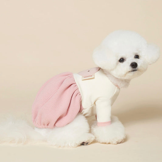※予約販売【meaningless】GOSOMI CROIFFLE PUMPKIN ONE PIECE（Pink）