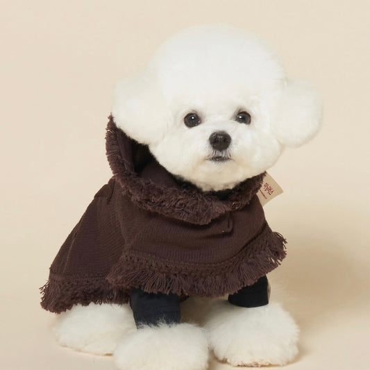 ※予約販売【meaningless】KNIT PONCHO