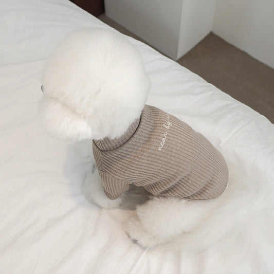 ※予約販売【near by us】basic turtleneck tops（Beige）