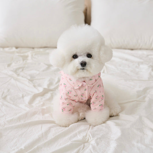 ※予約販売【noutti】Flower sailer padding（Pink）
