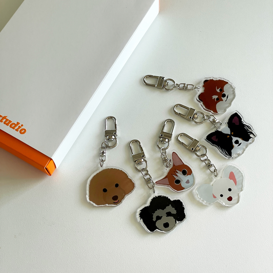 ※予約販売 【fet.studio × URBAN DOG TOKYO】Customize key ring