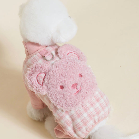 ※予約販売【meaningless】GOSOMI CHECK PADDING ALL IN ONE（Pink）