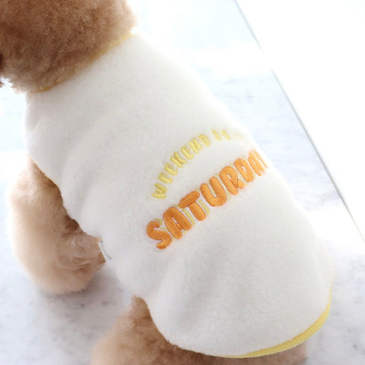※予約販売【Chiot】WEEK END DO IT SATURDAY Fleece Vest