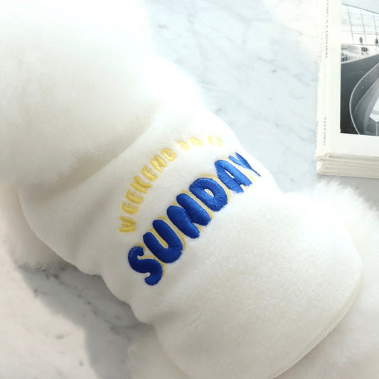 ※予約販売【Chiot】WEEK END DO IT SUNDAY Fleece Vest