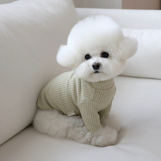 ※予約販売【near by us】basic turtleneck tops（greentea）