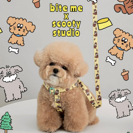 ※予約販売【BITE ME × Scooty Studio】Daily Walk Harness