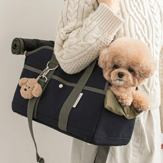 ※予約販売【BITE ME】It Bag Carrying Bag（Navy）