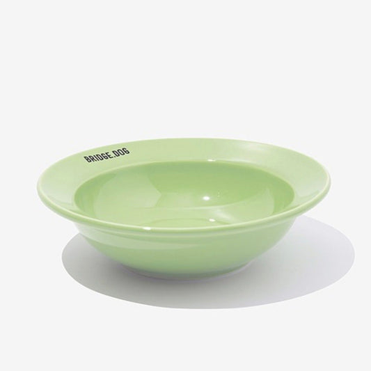 ※予約販売【BRIDGE.DOG】BRIDGE MINI DISH(BABY GREEN)艶あり