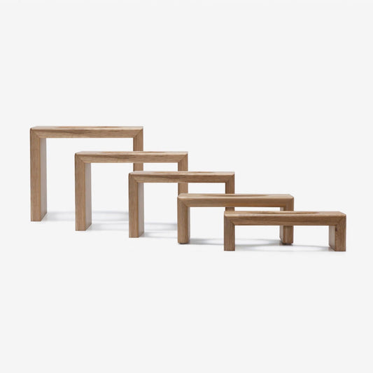 ※予約販売【BRIDGE.DOG】BRIDGE CAT TOY TRAY（2P）6cm/9cm/12cm（OAK）