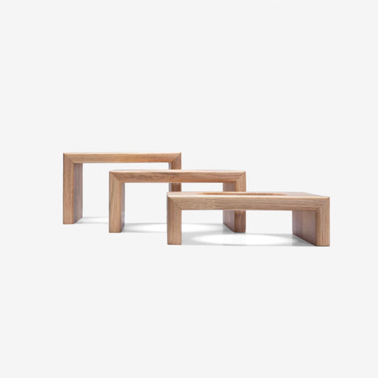※予約販売【BRIDGE.DOG】BRIDGE CAT TOY TRAY(1P)6cm/9cm/12cm(OAK)