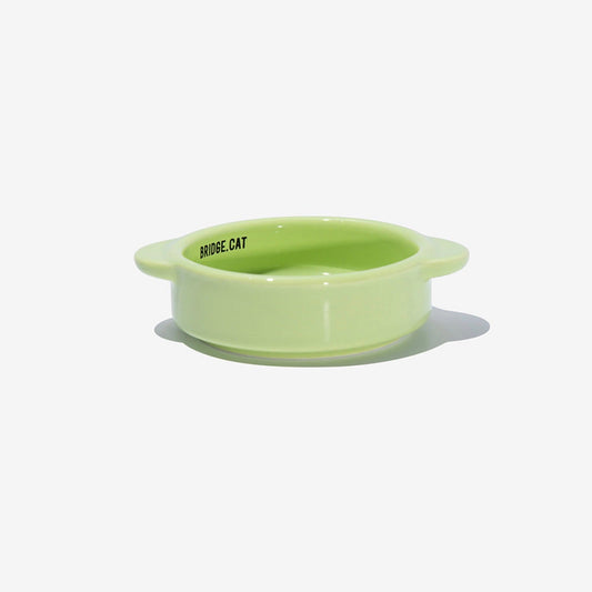 ※予約販売【BRIDGE.DOG】BRIDGE CAT TOY POT(BABY GREEN)艶あり