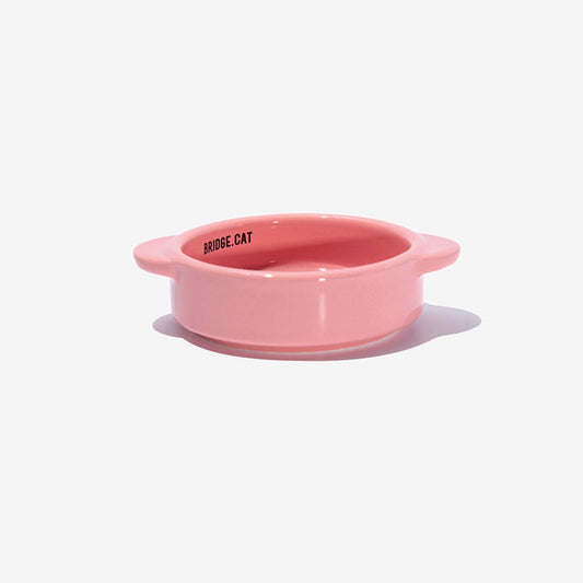 ※予約販売【BRIDGE.DOG】BRIDGE CAT TOY POT(CORAL PINK)艶あり