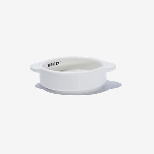 ※予約販売【BRIDGE.DOG】BRIDGE CAT TOY POT(WHITE)艶あり