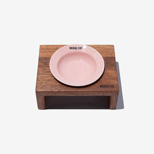 ※予約販売【BRIDGE.DOG】BRIDGE CAT TOY DISH（PINK）艶あり