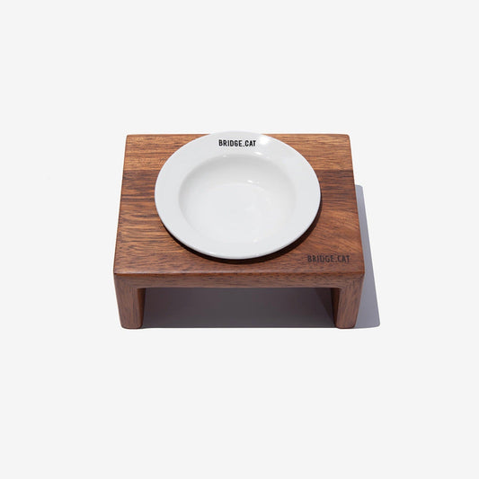 ※予約販売【BRIDGE.DOG】BRIDGE CAT TOY DISH(WHITE)艶あり