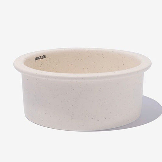 ※予約販売【BRIDGE.DOG】BRIDGE BIG BOWL 18cm(COOKIE AND CREAM)
