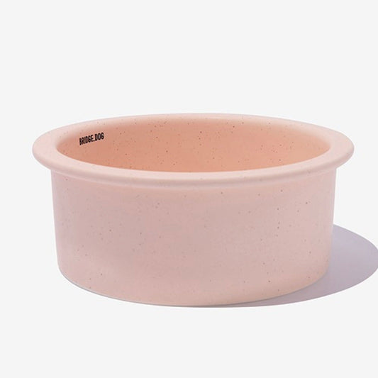 ※予約販売【BRIDGE.DOG】BRIDGE BIG BOWL 18cm（COOKIE AND PINK）