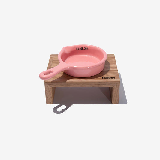 ※予約販売【BRIDGE.DOG】BRIDGE TOY PAN(CORAL PINK)艶あり