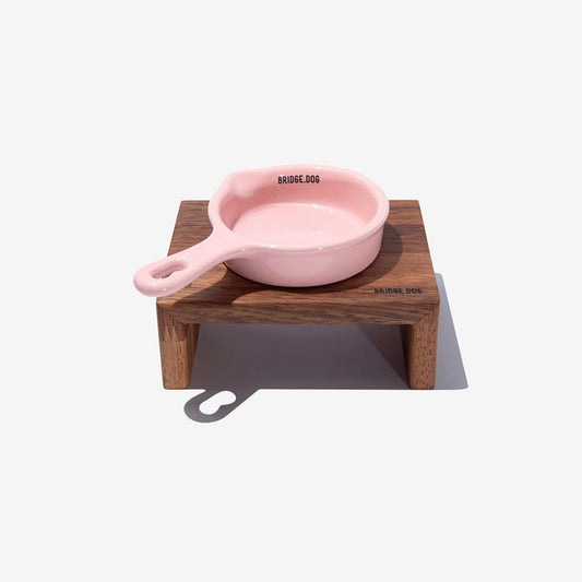 ※予約販売【BRIDGE.DOG】BRIDGE TOY PAN(PINK)艶あり