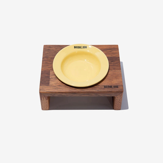 ※予約販売【BRIDGE.DOG】BRIDGE TOY DISH(BABY YELLOW)艶あり