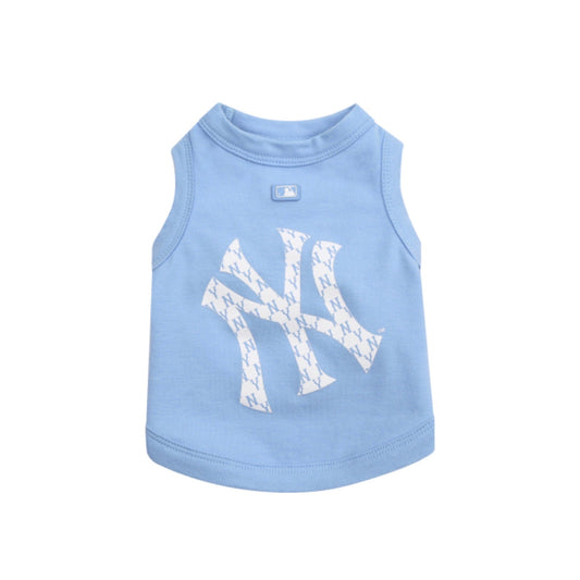 ※予約販売【MLB KOREA】monogram big logo T-shirt（Sky Blue）