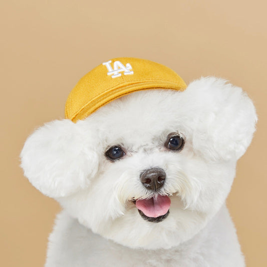 ※予約販売【MLB KOREA】MLB Basic Logo Cap（Mustard）