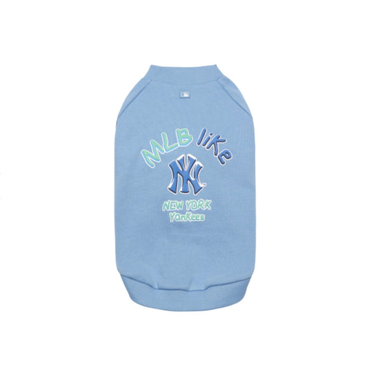 ※予約販売【MLB KOREA】MLB LIKE sweat shirt（Light Blue）