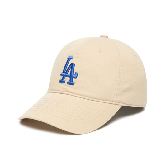 ※予約販売【MLB KOREA】N-COVER FIT slider cap LA（Beige）人間用