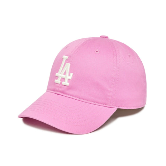 ※予約販売【MLB KOREA】N-COVER FIT slider cap LA（Pink）人間用