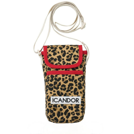 ※予約販売【iCANDOR】CASHEW NUT BAG（LEOPARD）