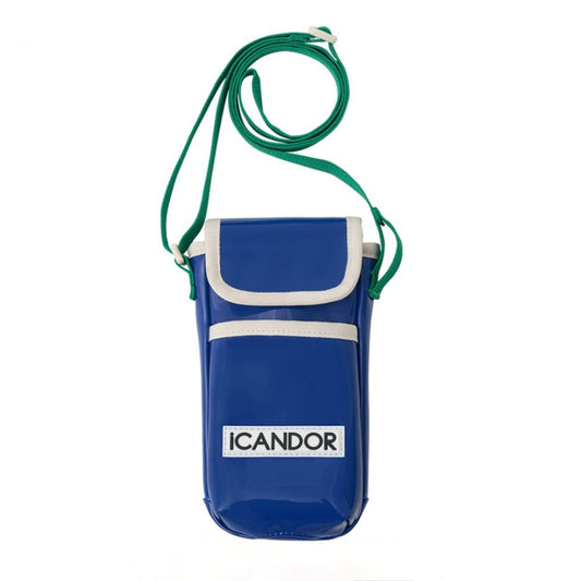 ※予約販売【iCANDOR】CASHEW NUT BAG（ENAMEL BLUE）