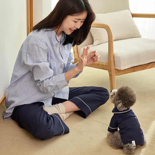 ※予約販売【small stuff】COTTON SLEEPWEAR（NAVY）