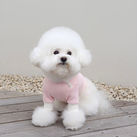 ※予約販売【Chiot】Sherbet waffle T-shirt(Strawberry)