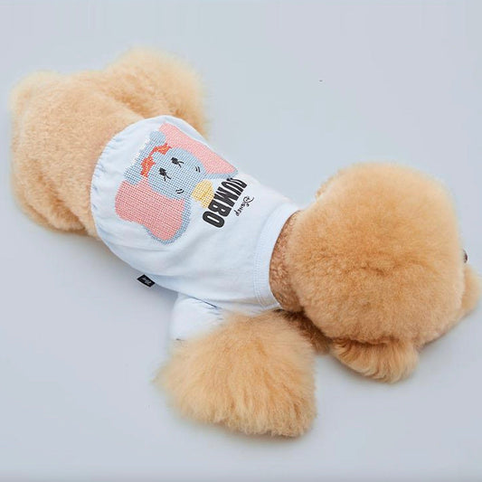 ※予約販売【DA】Disney character balloon crop T-shirt(Dumbo)