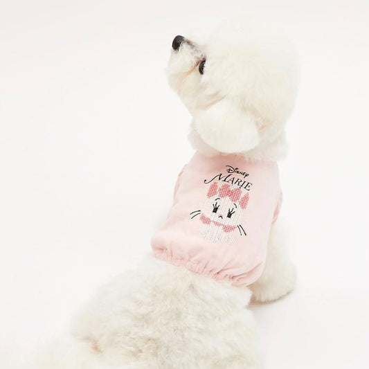 ※予約販売【DA】Disney character balloon crop T-shirt(Marie)