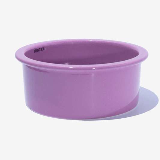 ※予約販売【BRIDGE.DOG】BRIDGE BIG BOWL 18cm(LILAC)艶あり