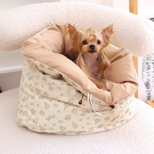 ※予約販売【GET BACK】Goose Hood(Cream Flower)