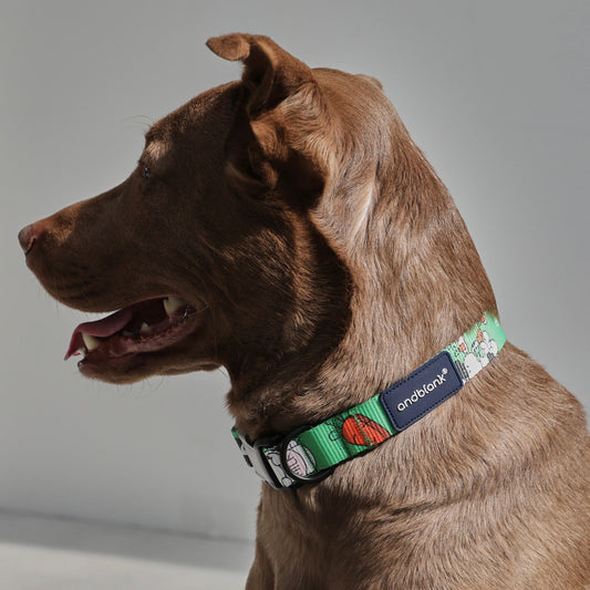 ※予約販売【andblank】Milk Cow Neck Collar（Joule Green）