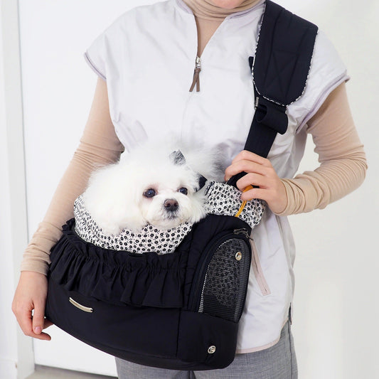 ※予約販売【GET BACK】Lovely Flower Sling(Black)