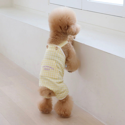 ※予約販売【Chiot】Together Check all in one(Yellow)