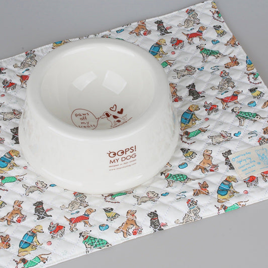 ※予約販売【OOPS! MY DOG】Doggy Dining Mat