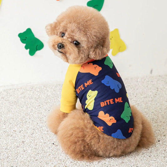 ※予約販売【BITE ME】Antiburg Jellybear ECO T-shirt （Navy）