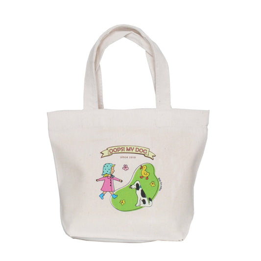 ※予約販売【OOPS! MY DOG】Mini Walking Tote Bag（Dog Girl）