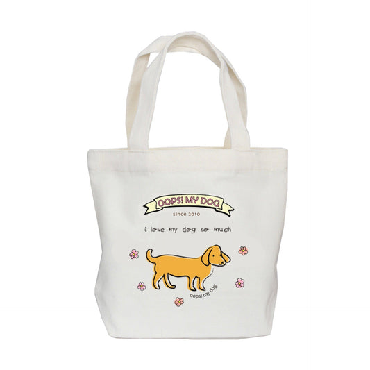 ※予約販売【OOPS! MY DOG】Mini Walking Tote Bag（Dog Flower）