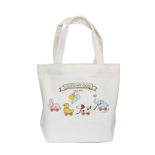 ※予約販売【OOPS! MY DOG】Mini Walking Tote Bag（Animal）