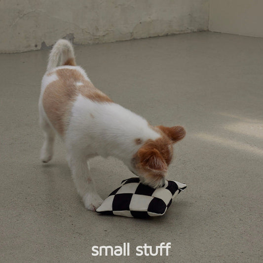 ※予約販売【small stuff】WOVEN NOSEWORK CUSHION（Black）