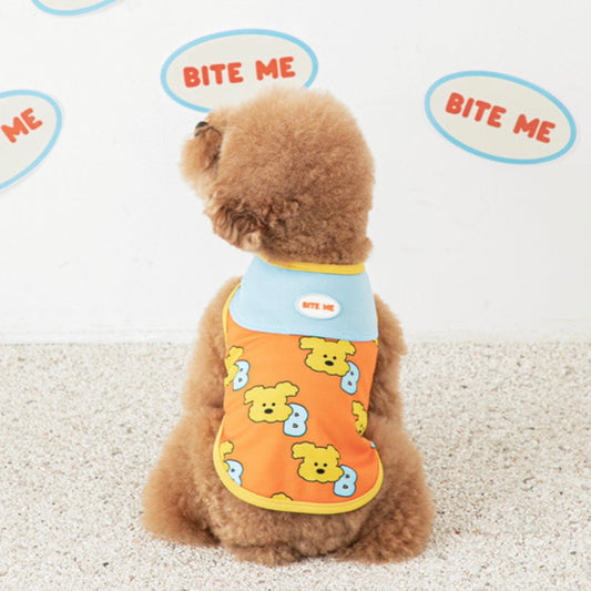 ※予約販売【BITE ME】Summer wrap cool vest（Puppy）