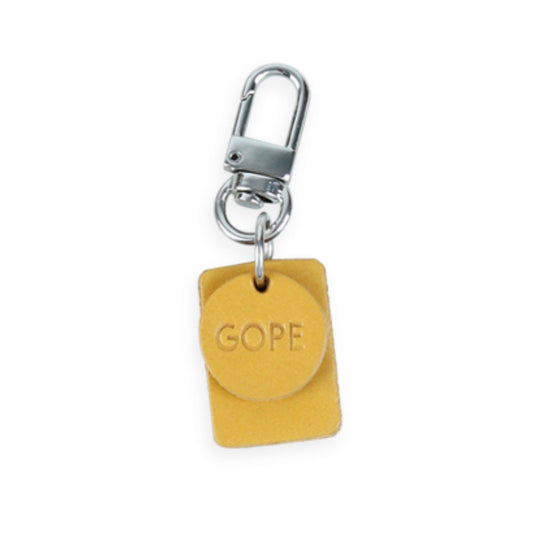 ※予約販売【GOPE】 Nature DOG NAME TAG(Yellow)