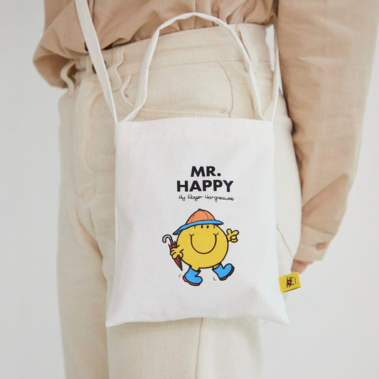 ※予約販売【DA】Mr. Men Little Miss Cross Walking bag(Mr. Happy)