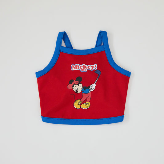 ※予約販売【DA】Mickey Sports Ice Crop Sleeveless(Golf)